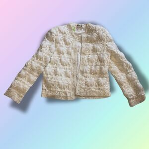 Vintage Floral Sequin Jacket